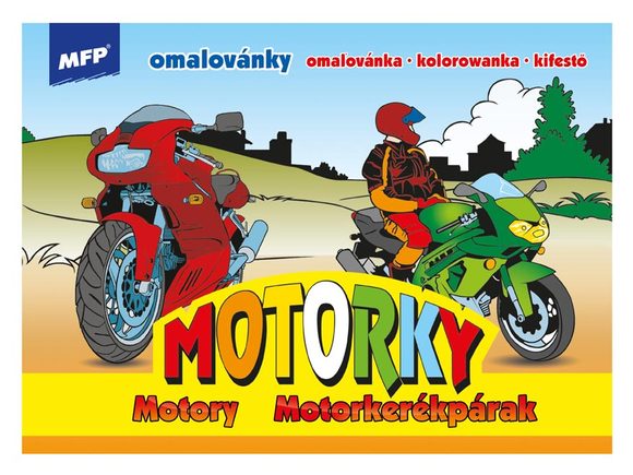 omalovánky Motorky 5300268