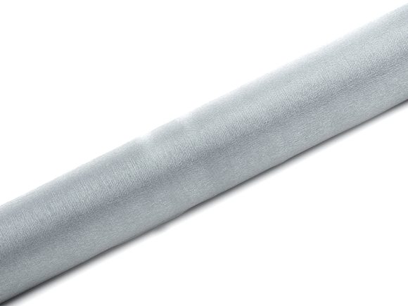 Organza stříbrná 36 cm x 9m