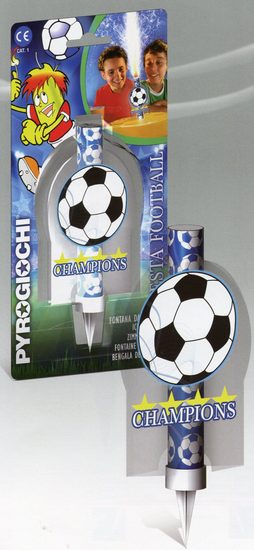 Dortová fontána fotbal