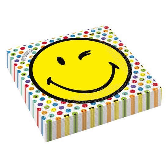 Smiley World ubrousky 16 ks 33 cm x 33 cm