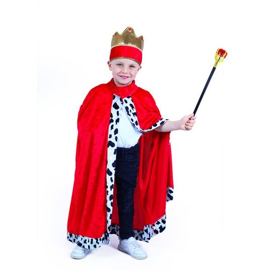 Dětský kostým královský plášť
