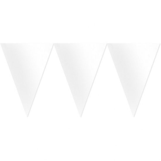 Vlajka bílá 450 cm