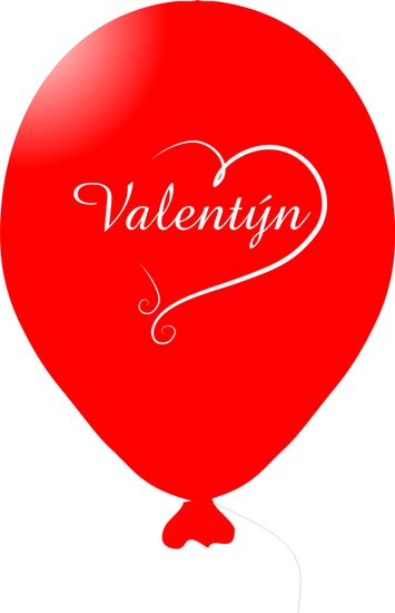 Valentýn balónek