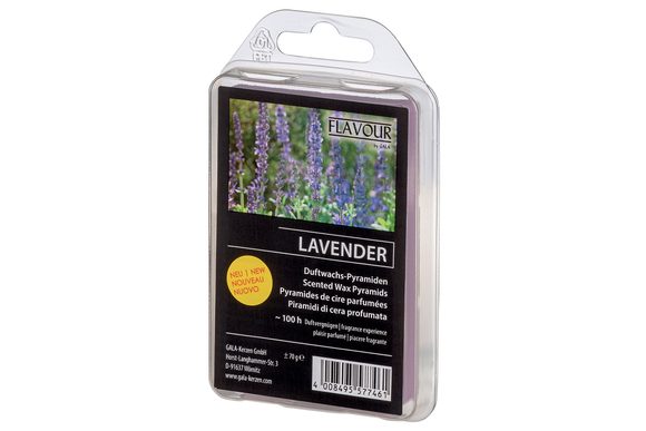 Vonný tající vosk Lavender 6 ks do aroma lampy