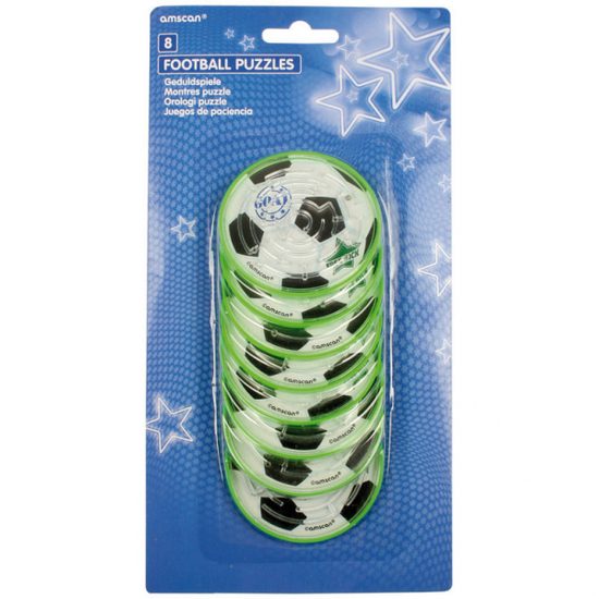 Fotbal hlavolam s kuličkou 8 ks