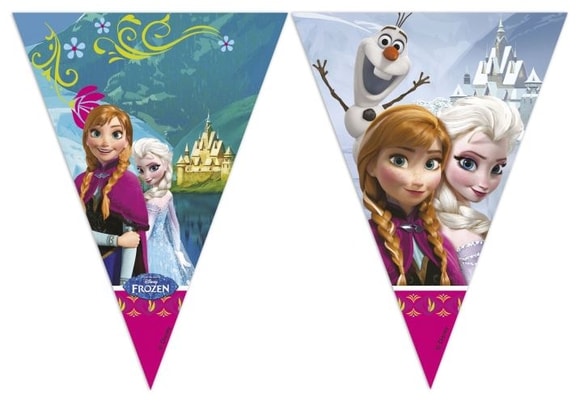 Banner - girlanda Frozen -Ledové Království