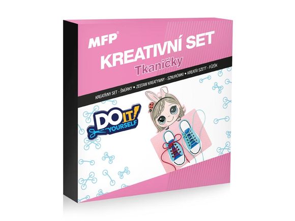 kreativní set - tkaničky 1042145