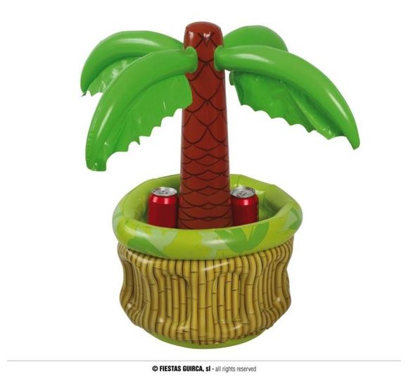 Nafukovací palma chladící box - Hawaii - chlaďák 65 cm