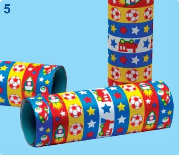 Serpentýny 3ks raketa,balon,hvězdy 4 m x 14 mm