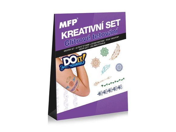 kreativní set - glitrové tetování 2 1042197