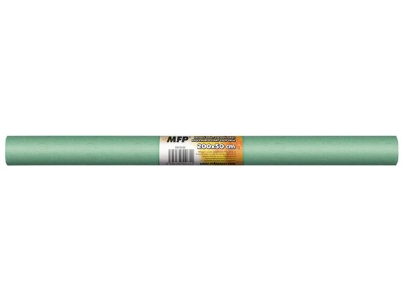 krepový papír role 50x200cm zelený světlý 5811352