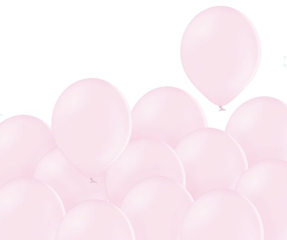 Balónky soft růžové 454 - 100 kusů