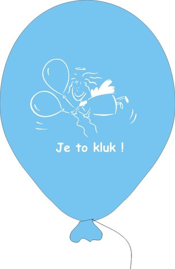 Balónky k narození chlapečka - Je to kluk!