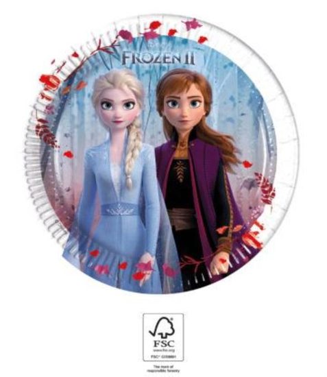 Talíře Ledové Království - FROZEN 19,5 cm - 8 ks