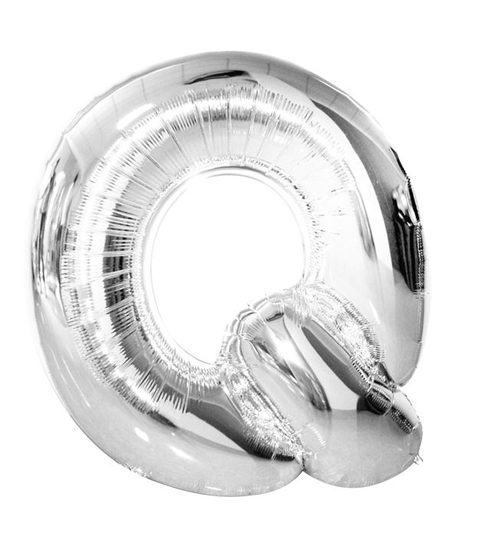 Balón foliový písmeno "Q" 115 cm