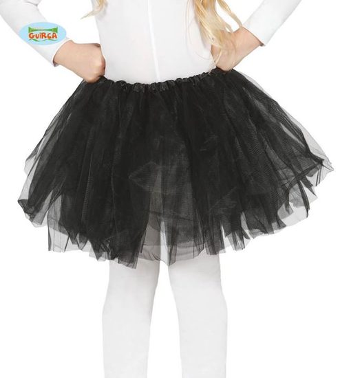 Dětská černá sukně TUTU 31cm