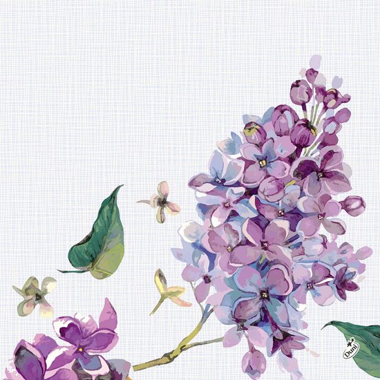 Ubrousek Sweet Butterfly Lilac soft® 12 ks, 40 cm x 40 cm