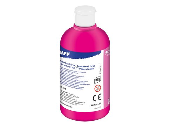 temperové barvy 500ml růžová 6300382