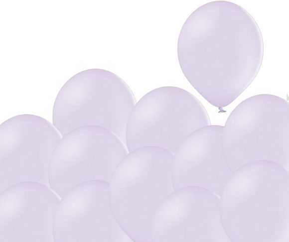 Balónky světlá lila 451 - 100 kusů
