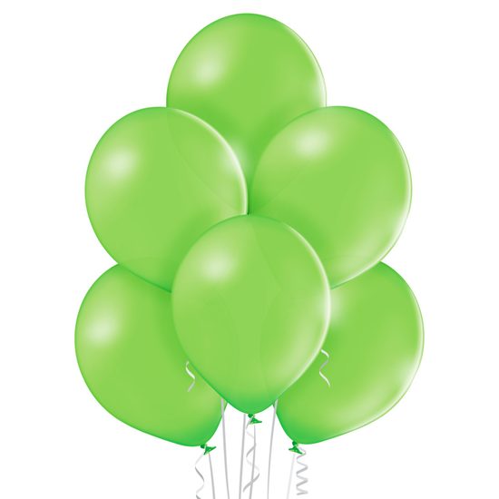 Balónky limetkově zelené 014 - 10 kusů