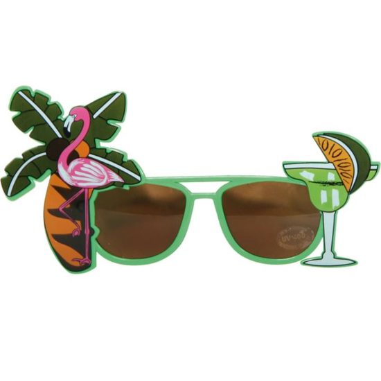 Brýle Havaj koktejl zelené- Hawaii