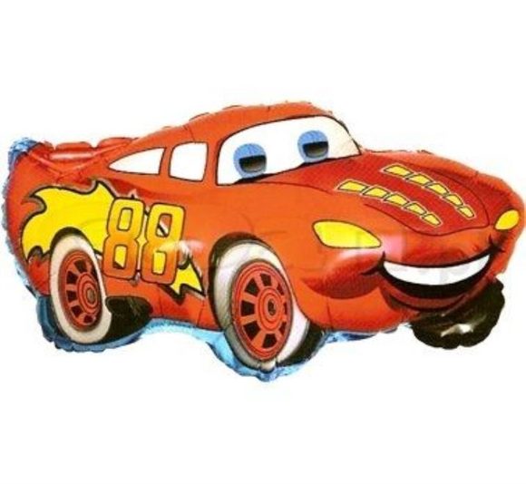 Balón foliový 60 cm - VESELÉ AUTO Cars