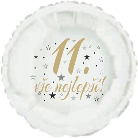 11. narozeniny balónek kruh