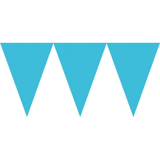 Vlajka tyrkysová 450 cm