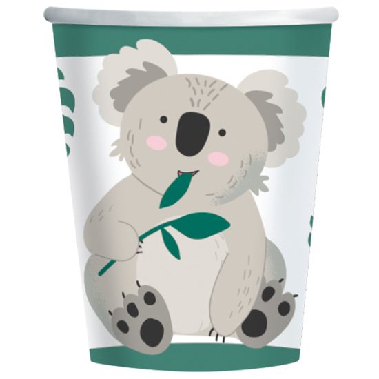 Koala kelímky papírové 8 ks 250 ml