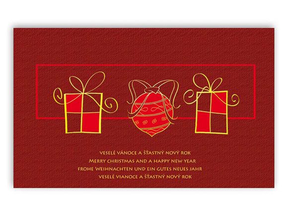 přání novoroční, PF V24-222 W PRANI_W__48