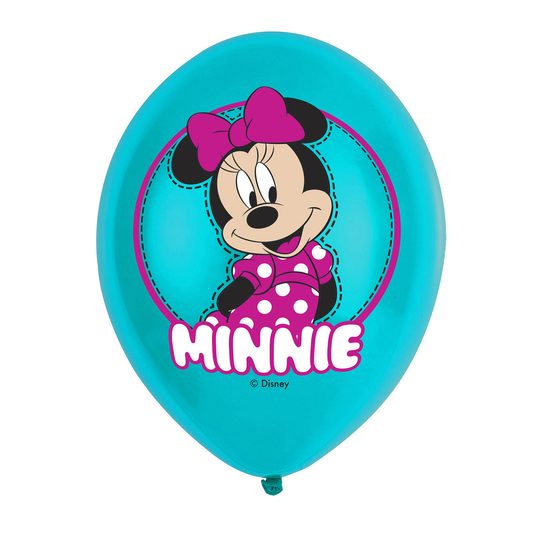 Minnie balónky 6 ks 27,5 cm