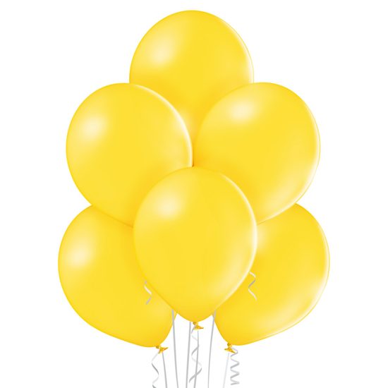 Balónky tmavě žluté 117 - 10 kusů