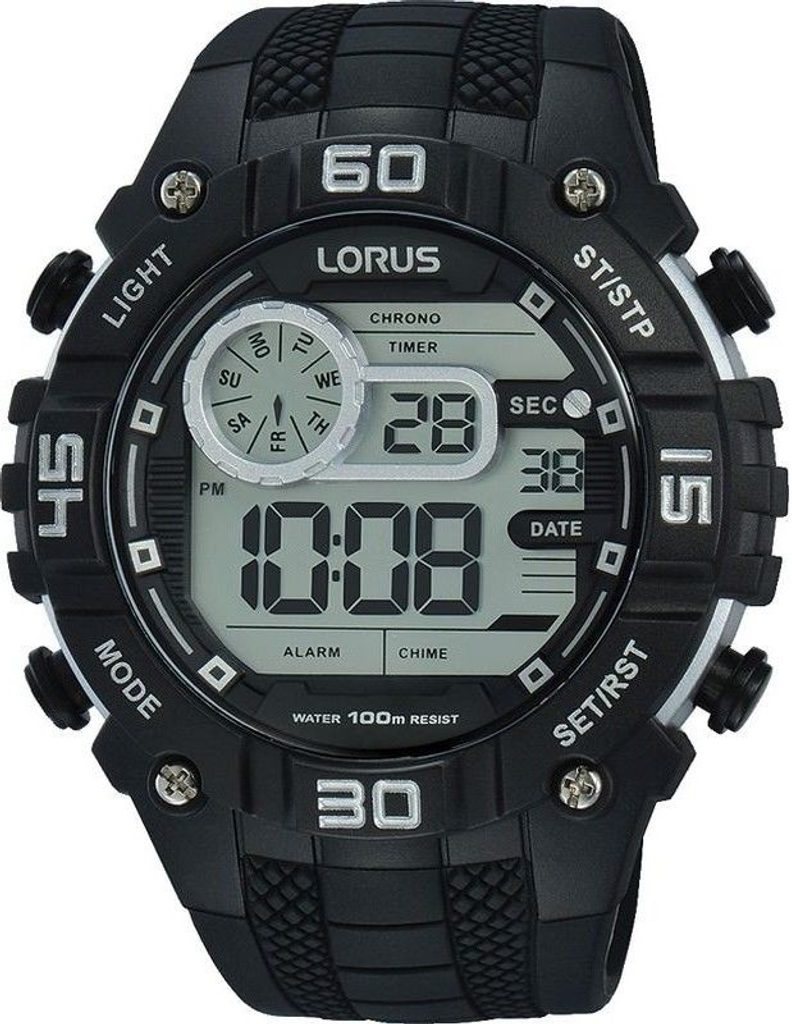 lorus digital watch how to change the time