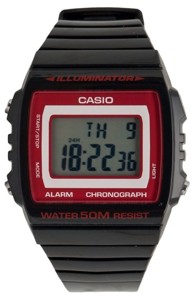 casio illuminator yellow
