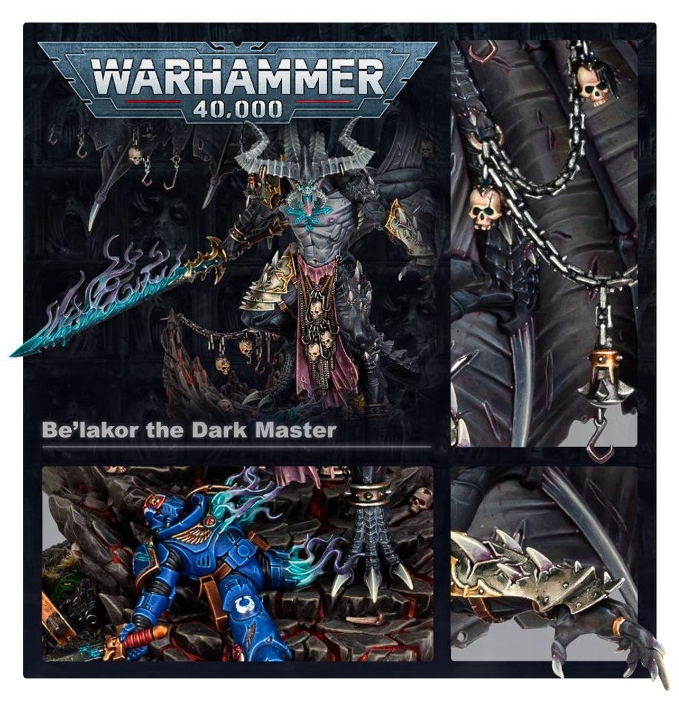 BE'LAKOR, THE DARK MASTER GamesWorkshop Warhammer 40K Films
