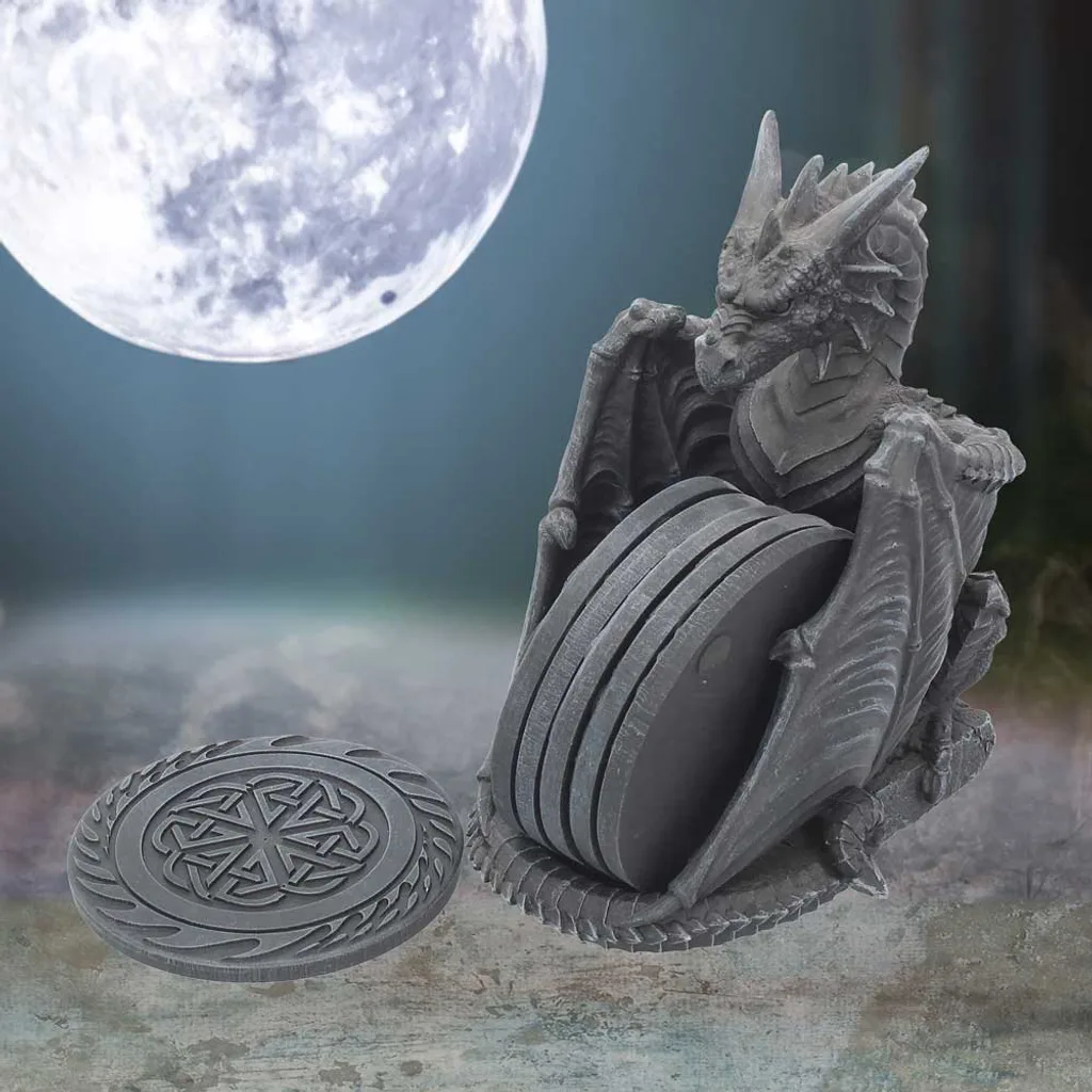 Dragon Coaster Set - Thumbnail 5