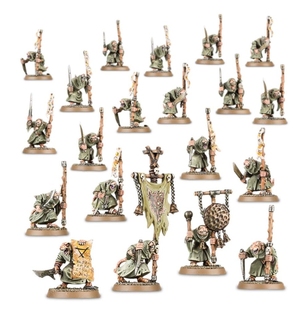 Warhammer Age of Sigmar Skaven Plague Monks Warhammer