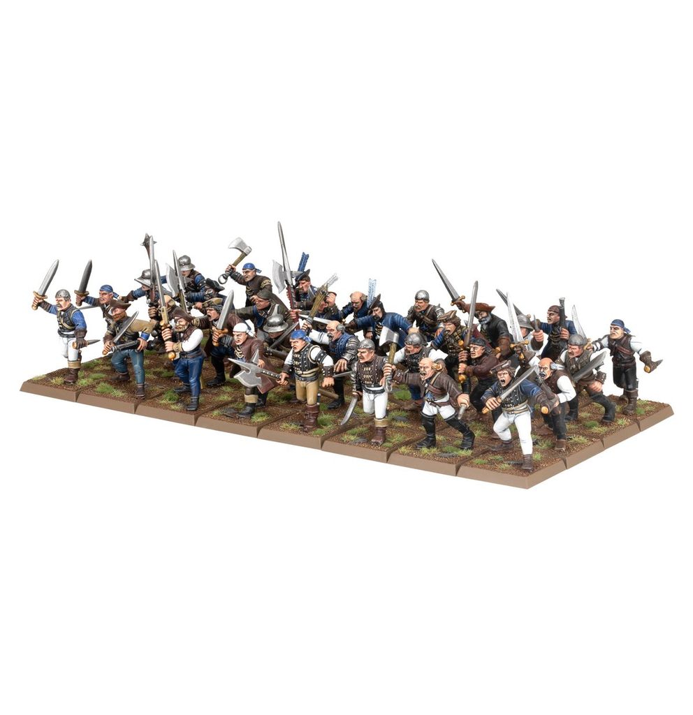 WARHAMMER OLD WORLD EMPIRE OF MAN FREE COMPANY MILITIA Wulflund WARHAMMER OLD WORLD EMPIRE OF MAN FREE COMPANY MILITIA Wulflund