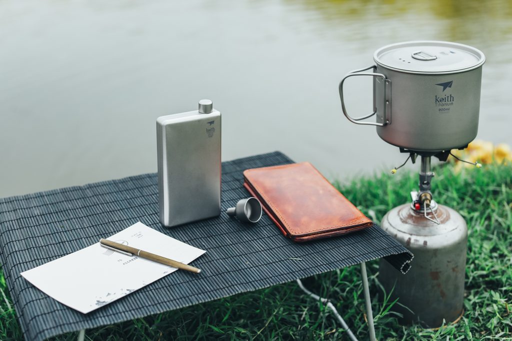 Mousqueton Cutter En Titane Anodisé - Accessoire EDC