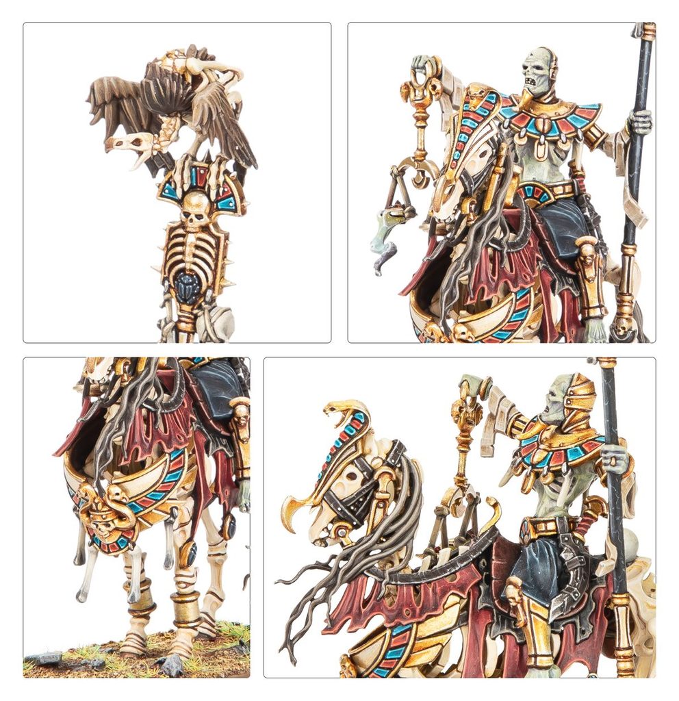 Games Workshop Warhammer The Old World – Tomb Kings Of Khemri: Liche Priests (Unassembled)