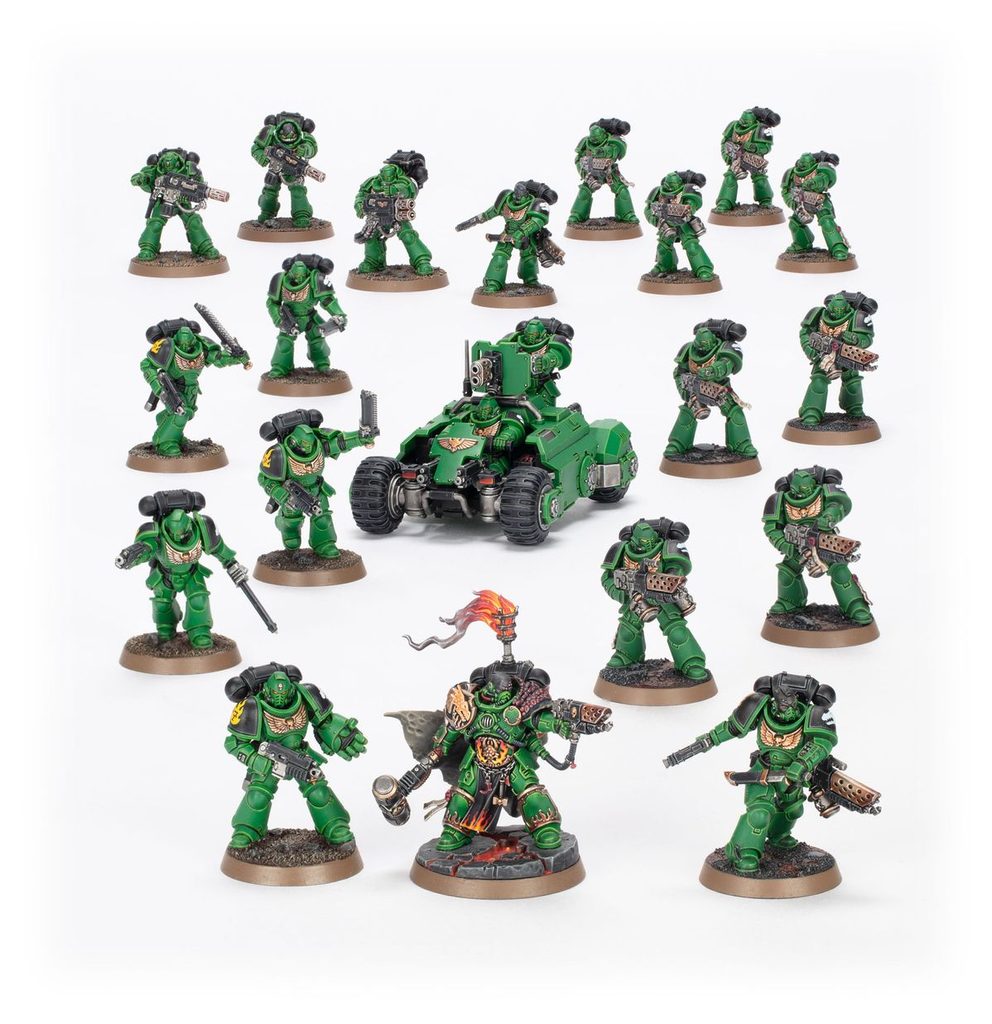 Warhammer 40k: Combat patrol - Salamanders Wulflund