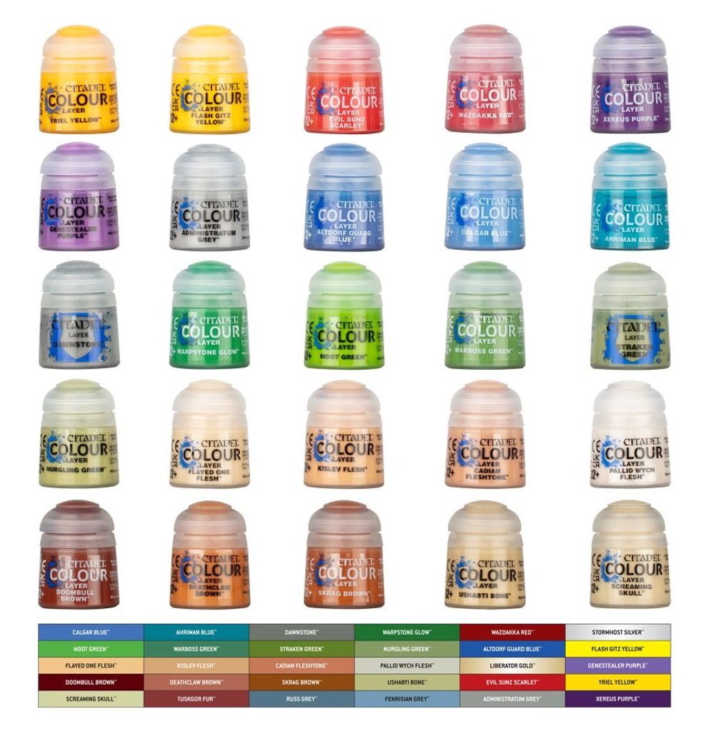 【25％OFF】 Citadel Colour: Parade Ready Paint Set Warhammer - Citadel キャラクター