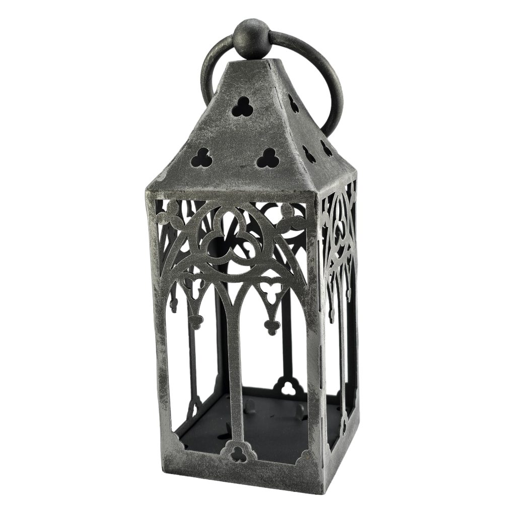 Porte-bougie Moissonneur Gothique - Support En Résine Peint à La Main, Hauteur 16 Cm, Décor Horreur