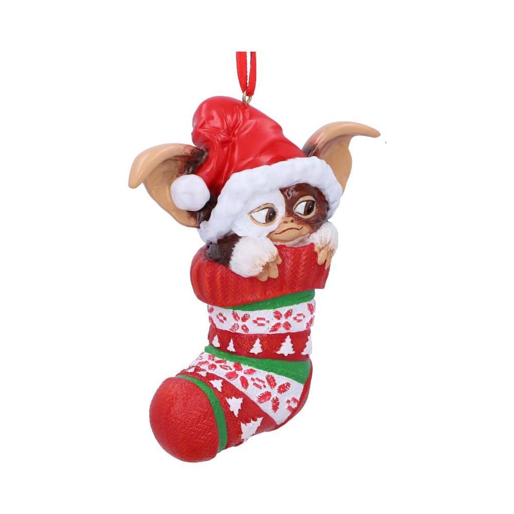 Gremlins Gizmo in Stocking Hanging Ornament 12cm Wulflund