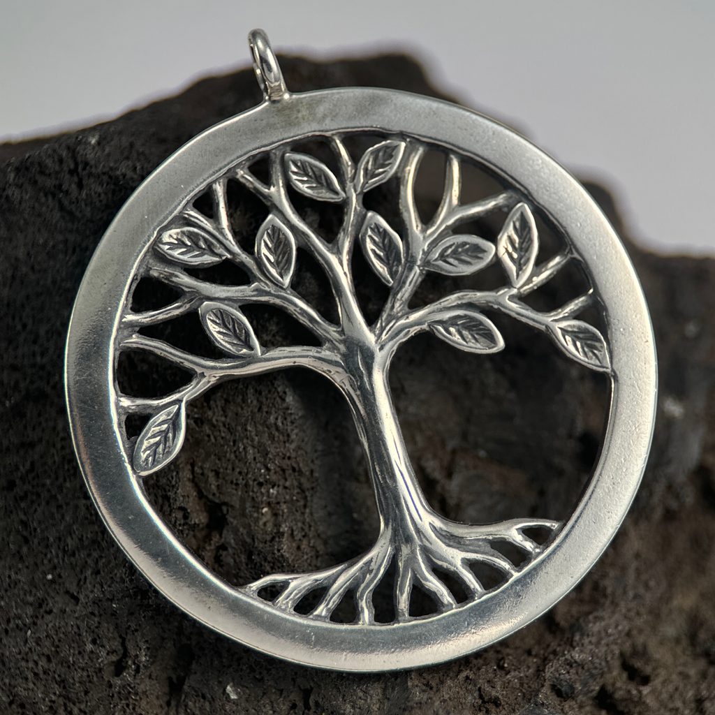 Tree of Life pendant - Large, sterling silver Wulflund