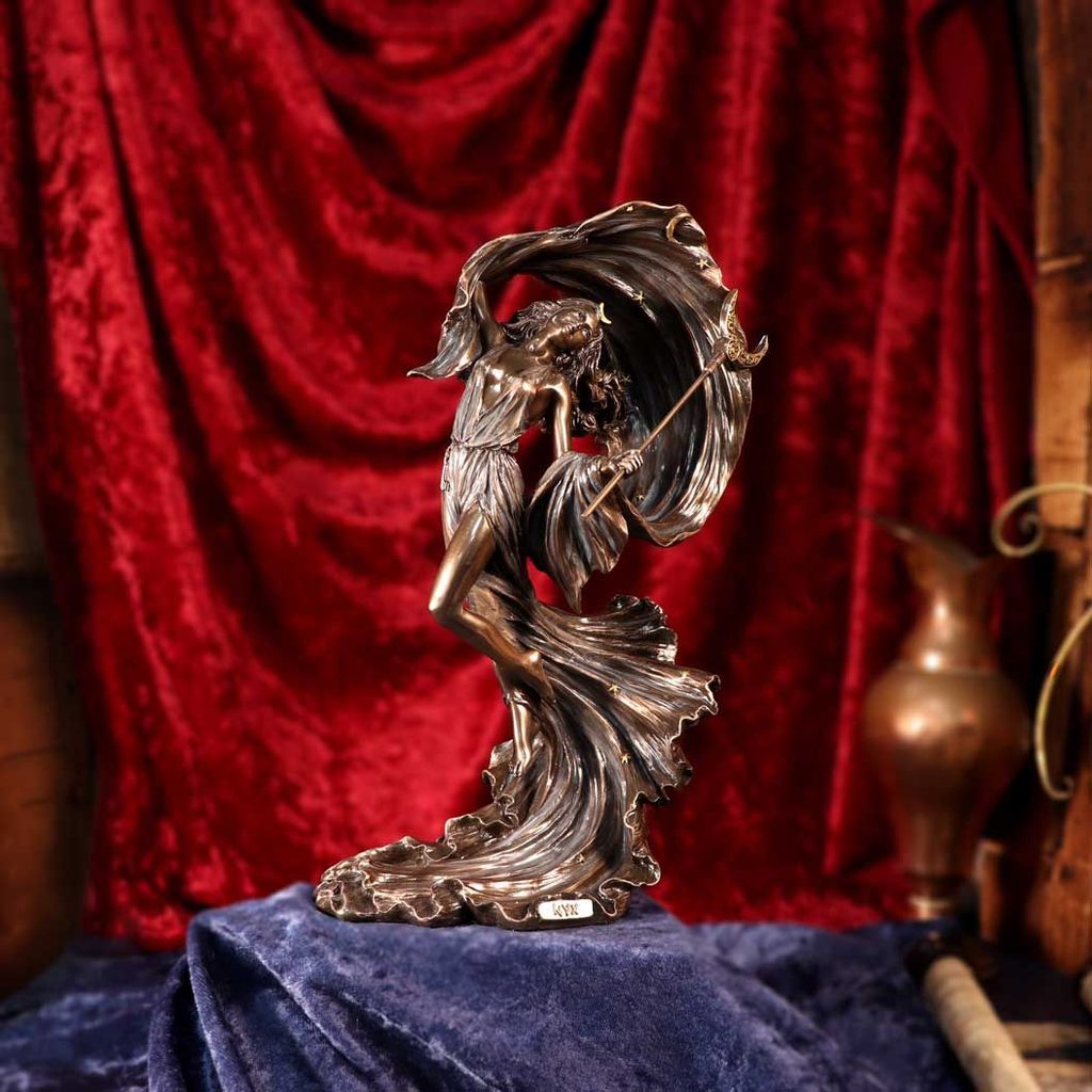 Nyx Greek Goddess of the Night 27.5cm figures, lamps, cups Nyx Greek Goddess of the Night 27.5cm figures, lamps, cups