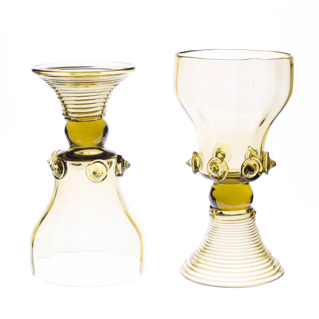 Wulflund King Arthur Medieval Glass Goblet - Thumbnail 3
