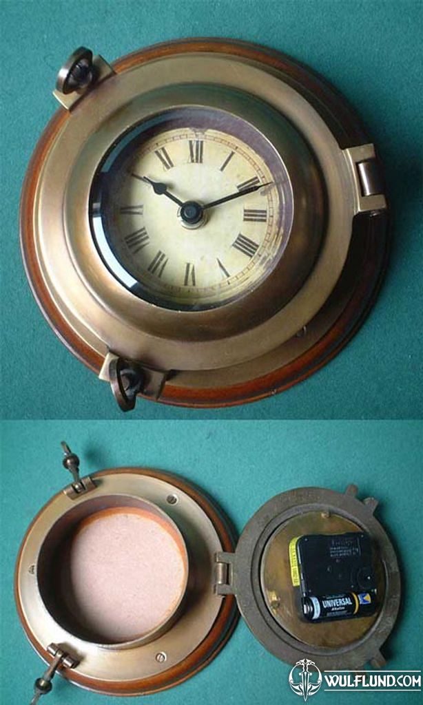 SHIP CLOCK antler furniture, lamps wall plaques, clock, Home decor