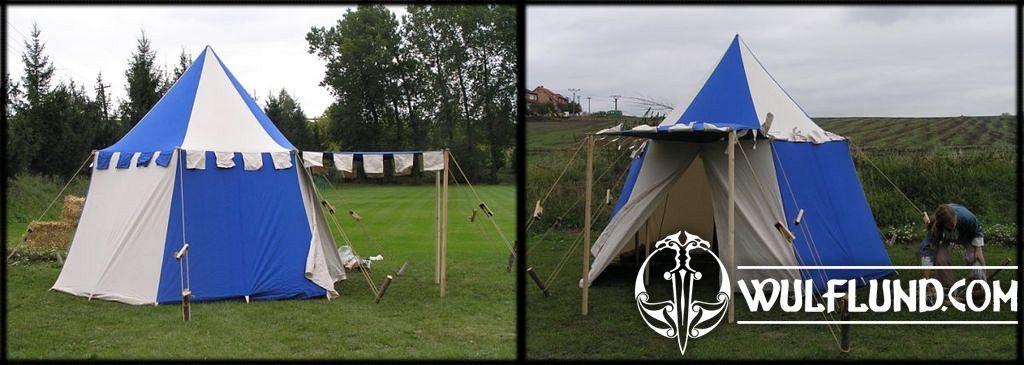 MEDIEVAL TENT - double colours medieval tents Tents - wulflund.com
