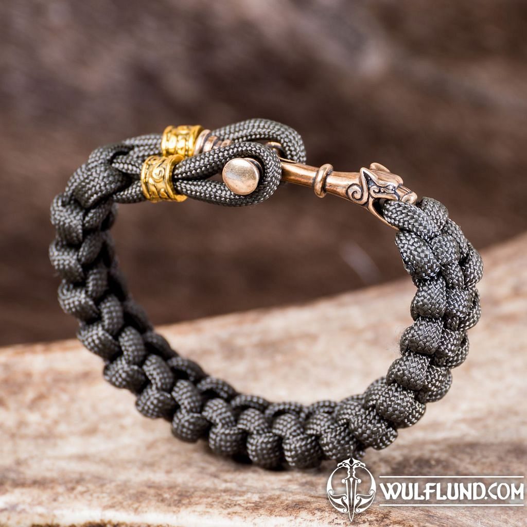 Celtic Knot Eagle Brass Braided Paracord Bracelet – GTHIC